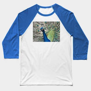 Peacock Baseball T-Shirt